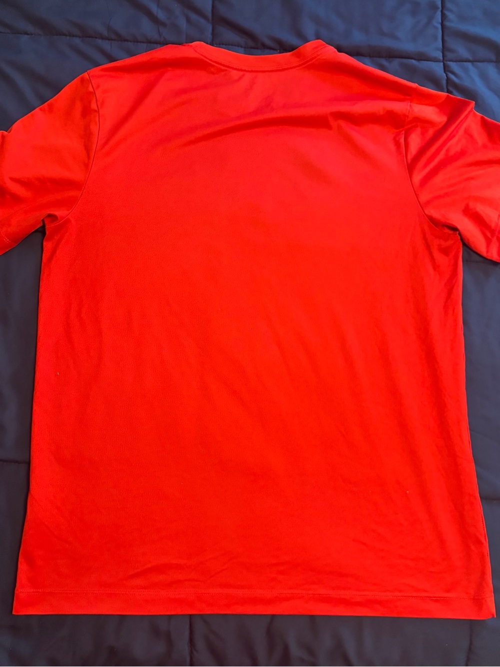 Nike Red RPI Lacrosse Short Sleeve Performance Tee - Picture 2 of 3